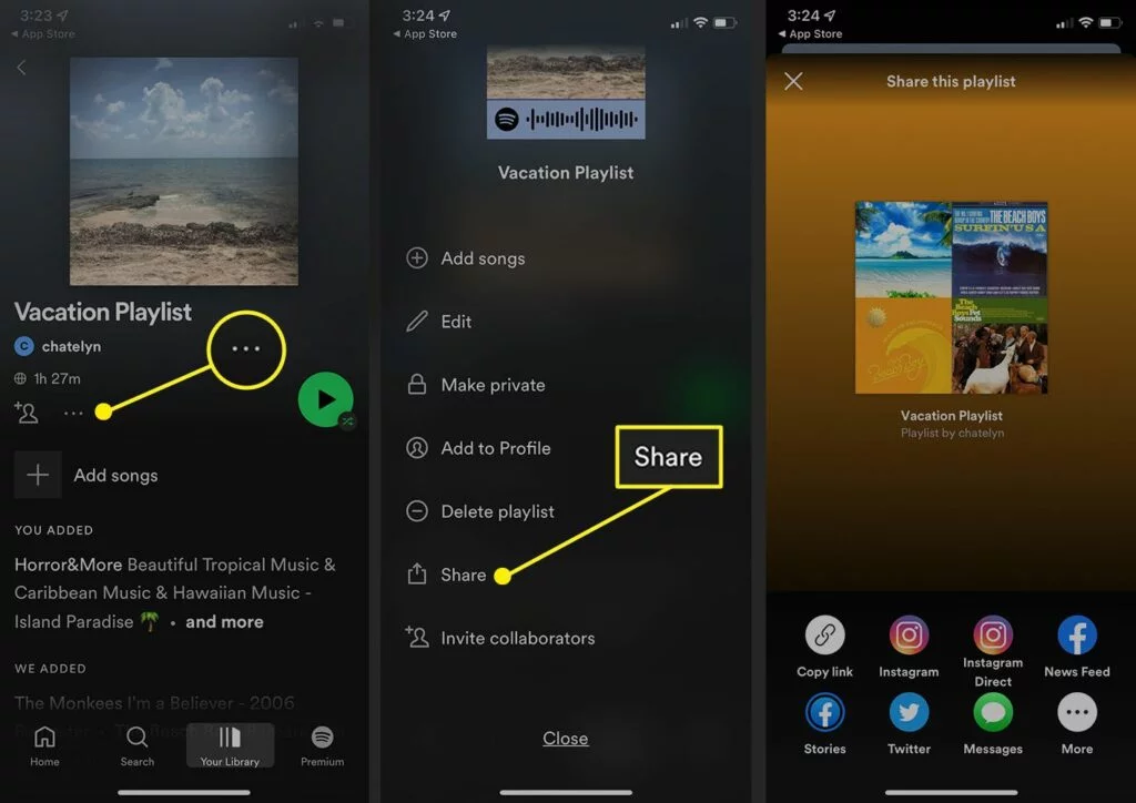 How to Share a Playlist on Spotify, YouTube Music, Apple Music, and Amazon Music