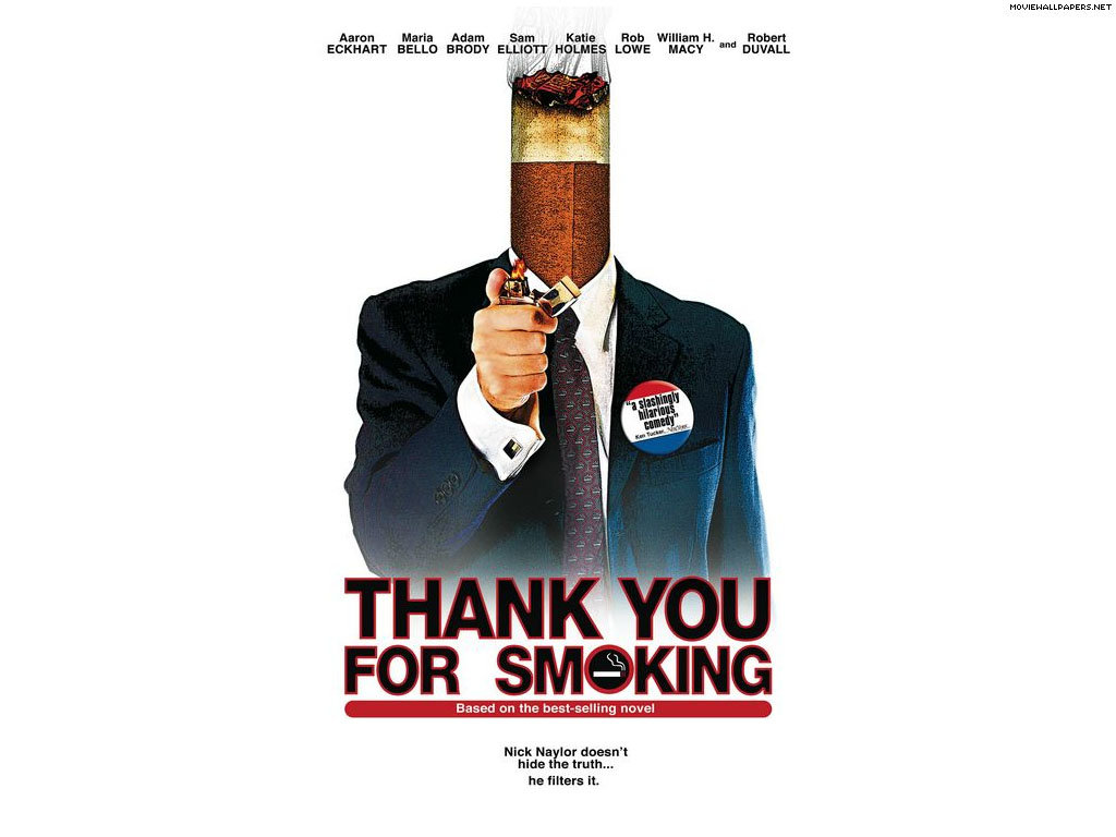 Thank You for Smoking: Best movies for MBA students