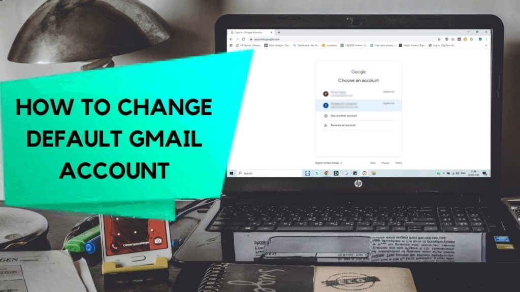 How to Change Default Gmail Account