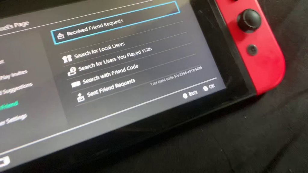 How to Add Friends on Nintendo Switch by Received Friend Requests?