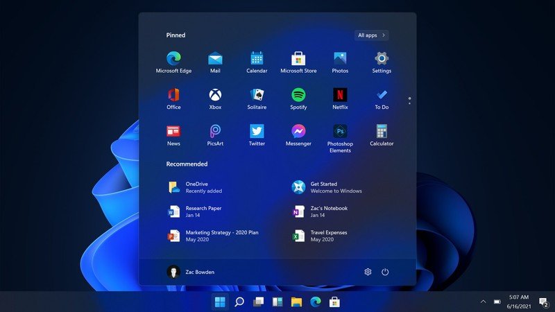 Features of Windows 11: New Design and Look