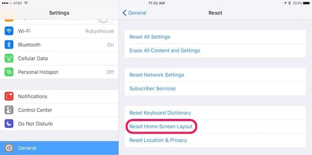 How to reset iPhone Home Screen Layout for iOS 9