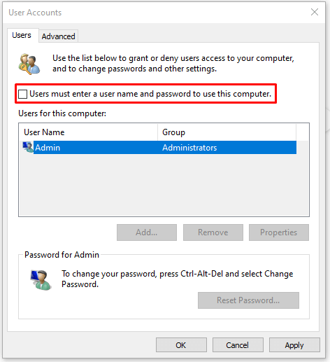 How to Setup Windows 10 Auto Login: User Accounts