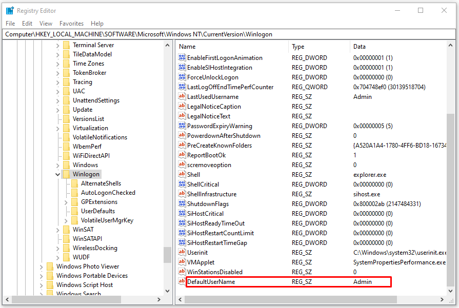 How to Setup Windows 10 Auto Login: Registry Editor