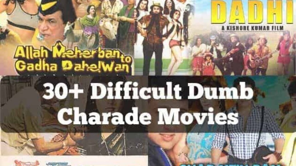 Hindi Movies for Dumb Charades