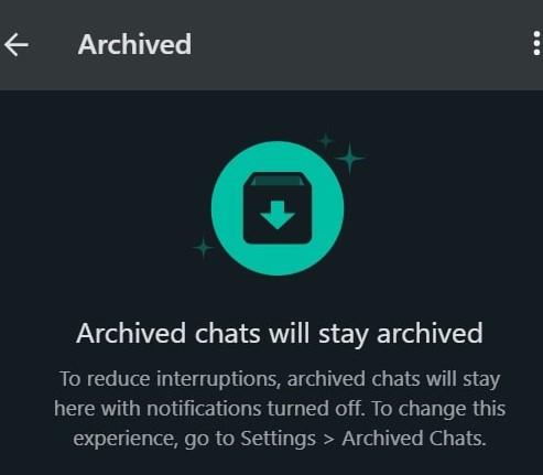 How to Permanently Hide Chats in WhatsApp with Archive Feature?