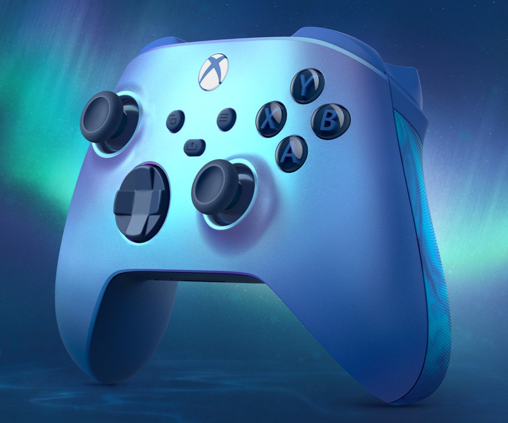 New Xbox Wireless Special Edition Aqua Shift Controller