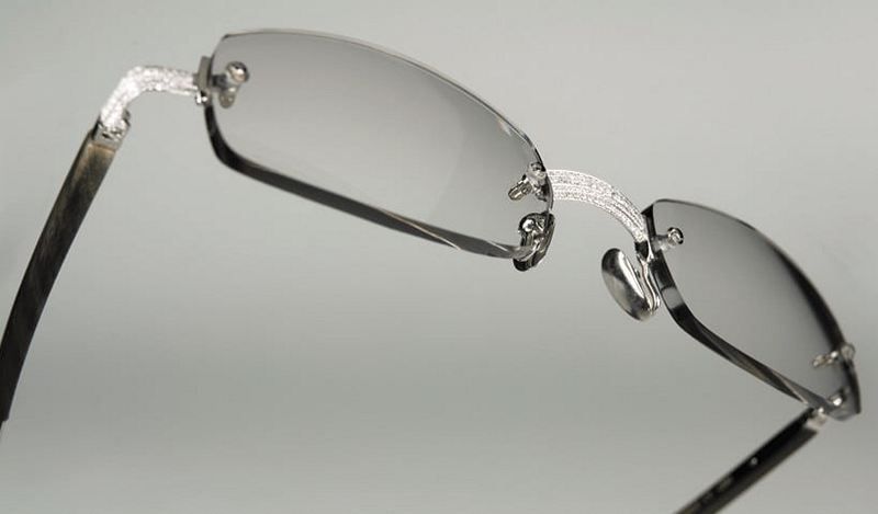 253 Diamond Glasses by Gold and Wood; 10 Most Expensive Sunglasses In The World 