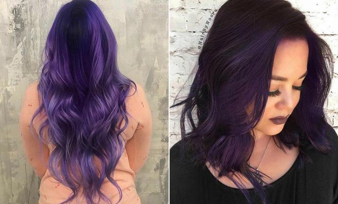Purple Hair Dye For Dark Hair 