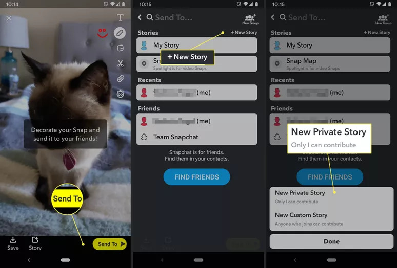 A Detailed Step-by-Step Guide on How to Make Private Stories on Snapchat