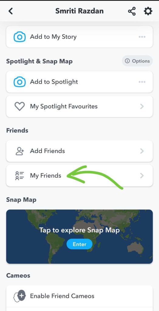 Where To Find Your Friend’s Snap Score?