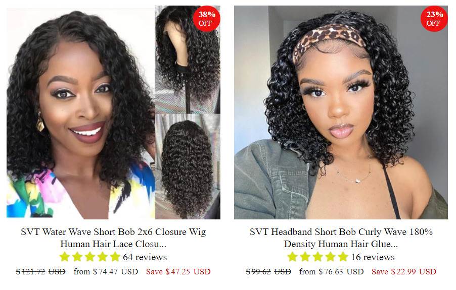 6 Different Types Of Human Hair Wigs For Women