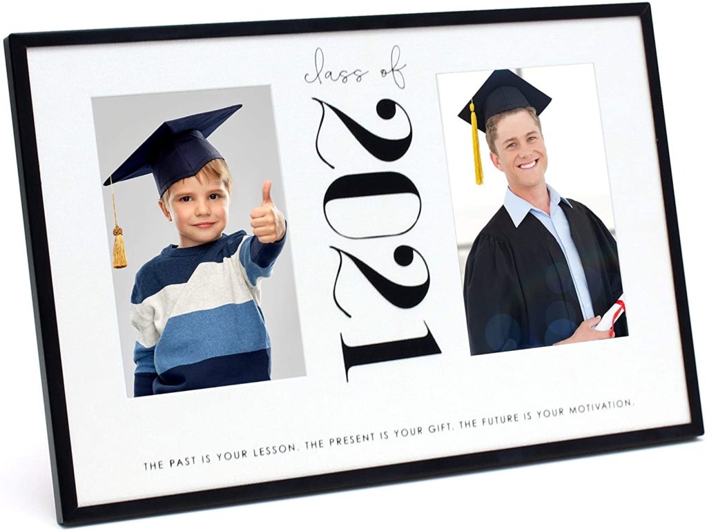 A THEN & NOW Picture Frame