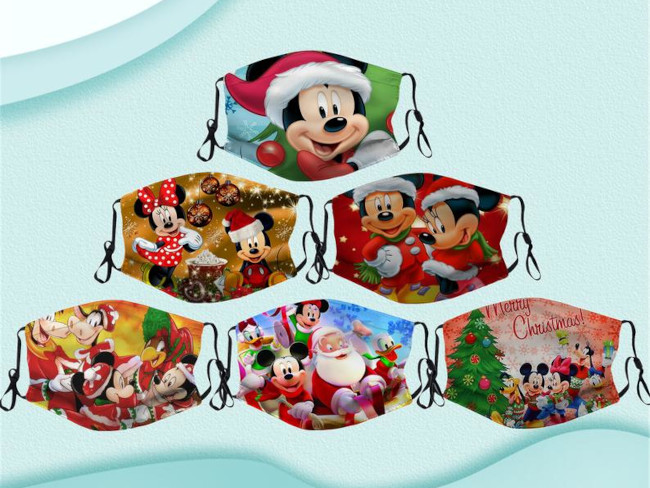 Mickey Mouse Holiday Face Masks