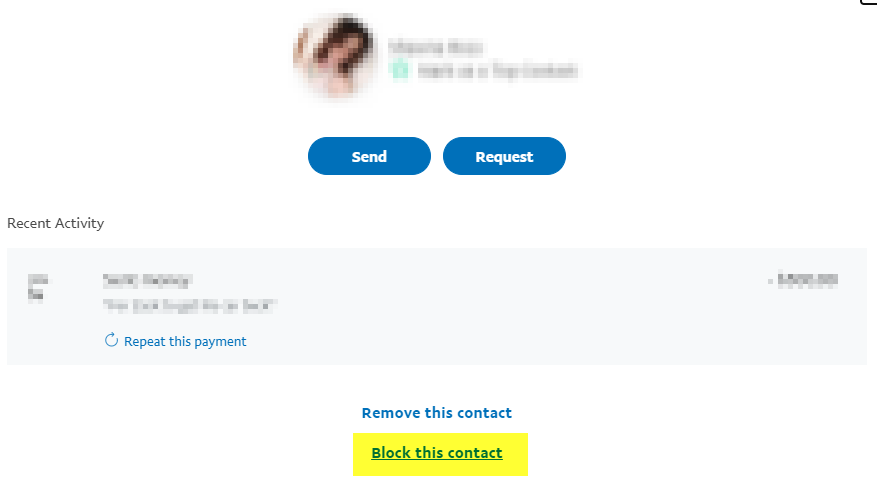 block someone on paypal using personal account: how to block someone on paypal