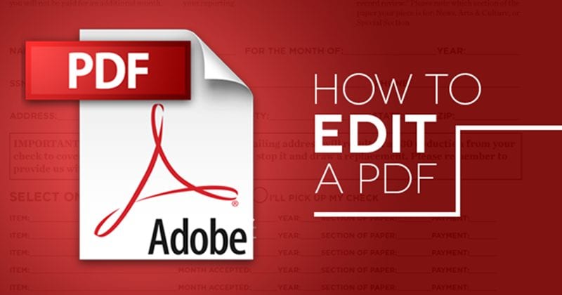 How To Edit A PDF File | Simple And Easy Ones To Use