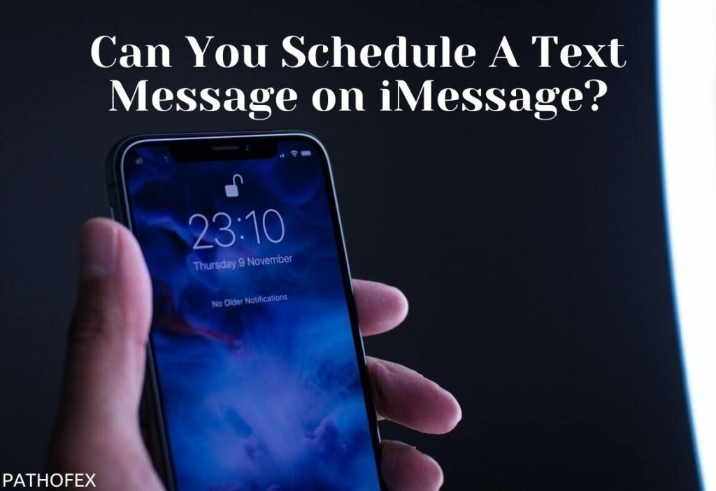 How To Schedule A Text Message On iPhone? 