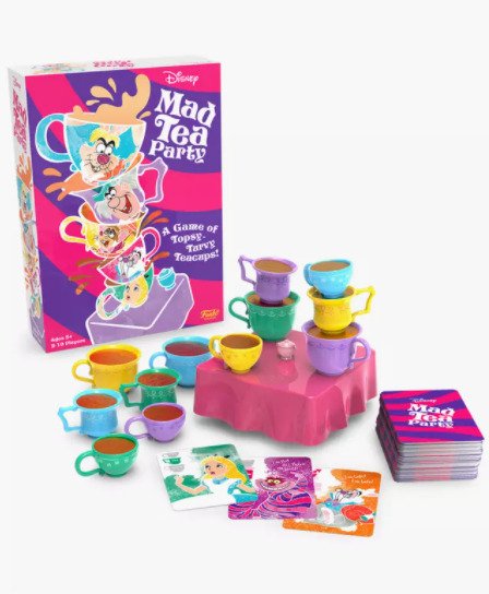 . Funko Mad Tea Party Card Game; 11 Smart New Year Gifts For Kids