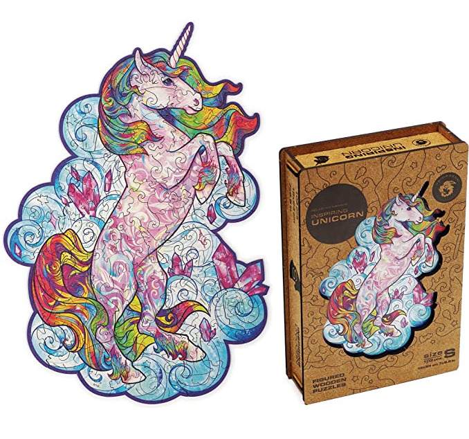 Unicorn Wooden Puzzle; 11 Smart New Year Gifts For Kids