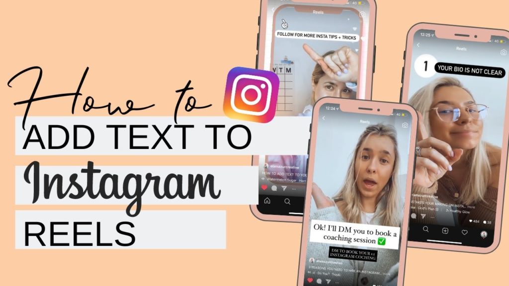 How To Add Text On Instagram Reels?