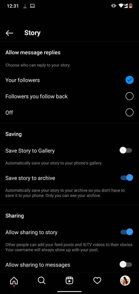 How to Automatically Save Stories to Instagram Story Archive?
