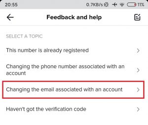 changing phone number icon: how to remove a number from TikTok