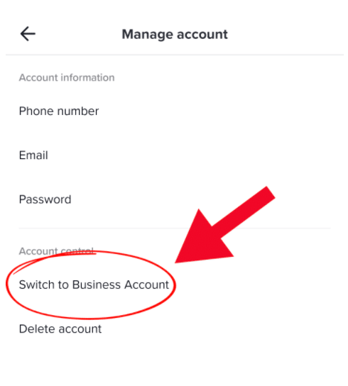 switch to business accout on tiktok logo: how to add a link to tiktok bio