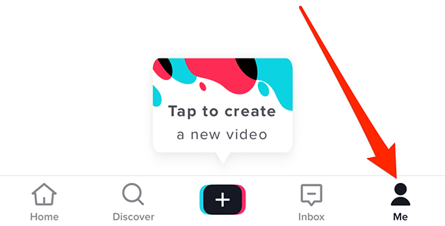 me icon image: how to see who liked your TikTok