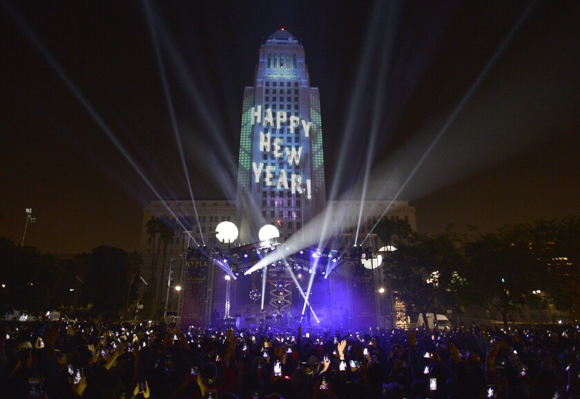 New Year’s Eve party in Los Angeles’ Grand Park Canceled  |  New Year Events Are Canceled