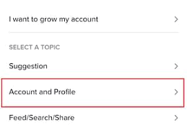 account and profile icon: how to remove a number from TikTok