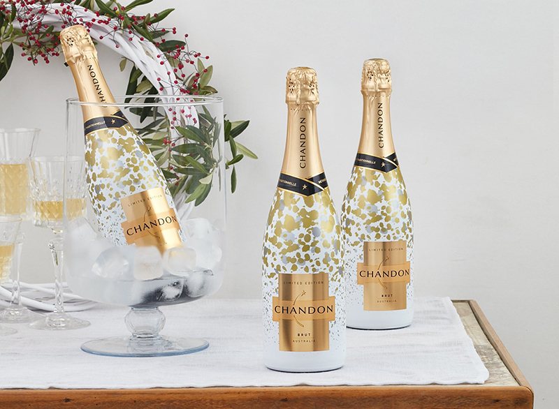 Chandon Limited Edition Holiday Brut | Best Champagne For New Year's Eve