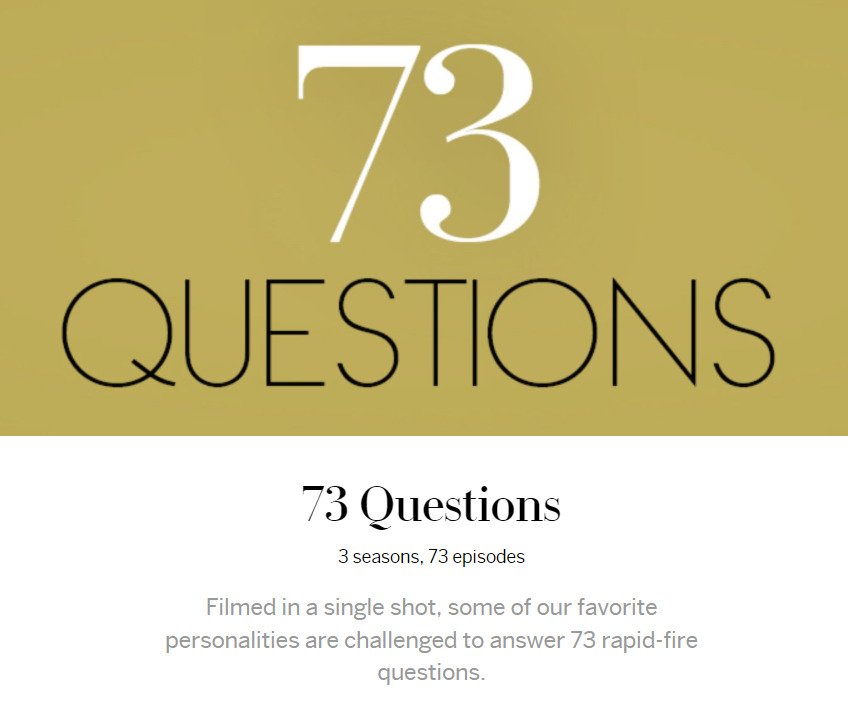 'Vogue's 73 Questions; 11 Funniest New Year's Zoom Games For Adults