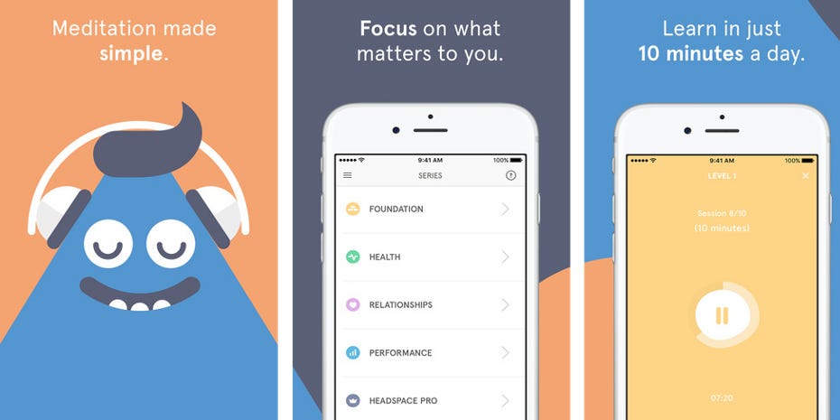 Headspace; Top Lifestyle Apps for iPhone in 2022 