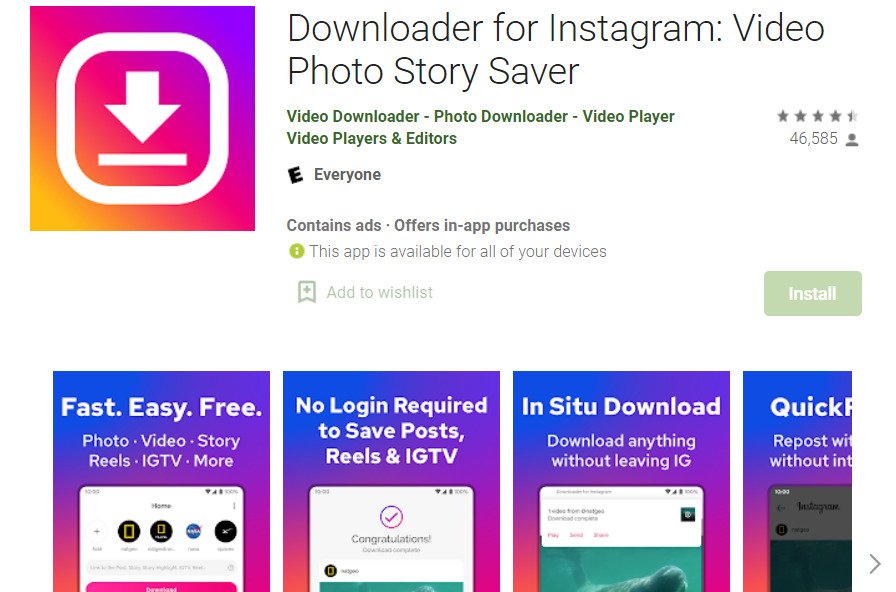 Downloader for Instagram; 7 Best Video Downloader Apps for Android That Are Free (2022) 