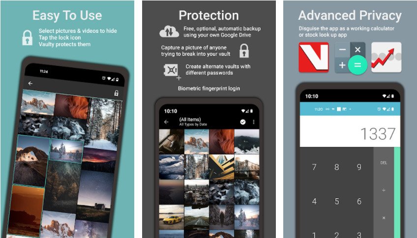 Hide Pictures & Videos – Vaulty; 8 Best Hiding Apps for Android and iPhone in 2022 | Lock Photos & Videos 