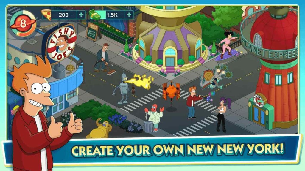 Futurama: Worlds of Tomorrow; 5 Best Cartoon Games for iOS in 2022 | Download & Play Now!