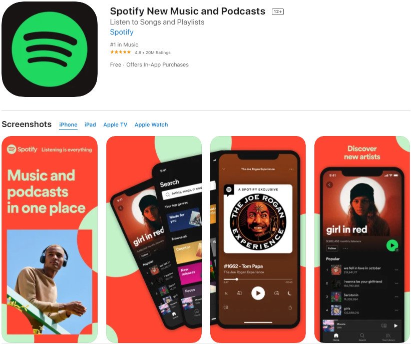 Spotify; 8 Best Editor's Choice Apps in 2022 | Essential Apps For All