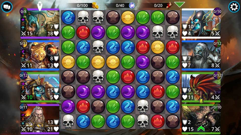Gems of War; Best Match 3 Games for iPhone in 2022 | Free Games For iOS Devices