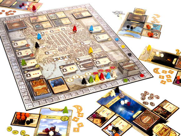 01. Lords Of Waterdeep - Best Dnd Board game