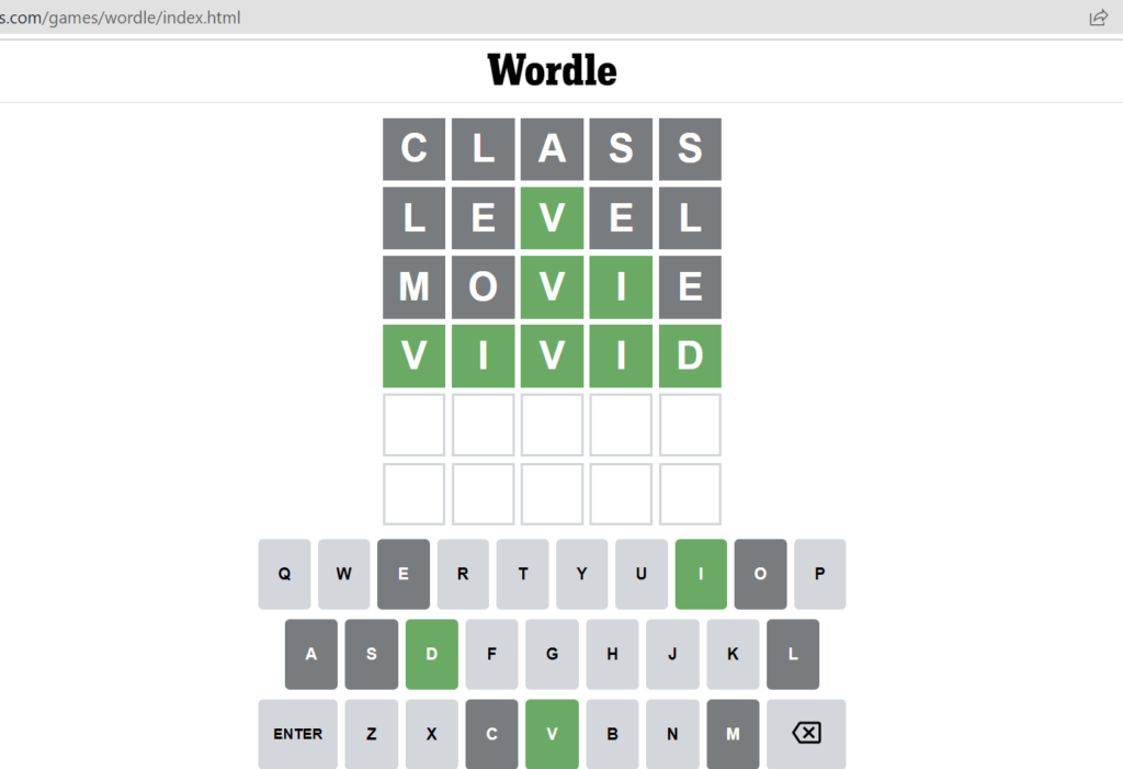 Wordle Answer #251 on Friday 25 February | Wordle Word Today