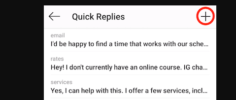 How To Use Instagram Quick Replies?