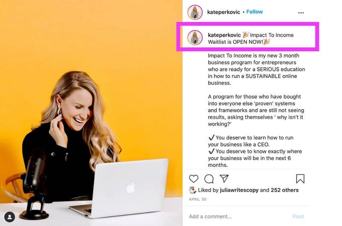 how to write Instagram captions/ 5 tips from an influencer in 2022: focus on the first line