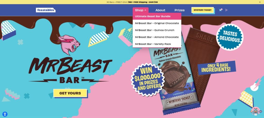 Where To Buy MrBeast Chocolate Bar Feastables
