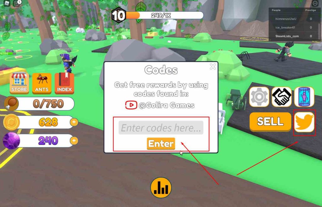How To Use Roblox Ant Army Simulator Codes?