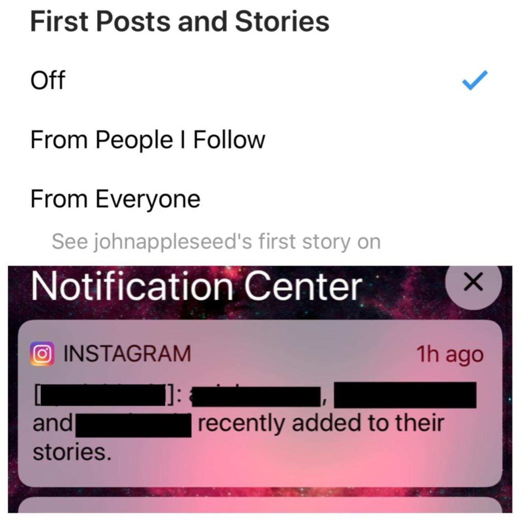 how to analyze Instagram stories with Instagram insights in a simple way: instant notification