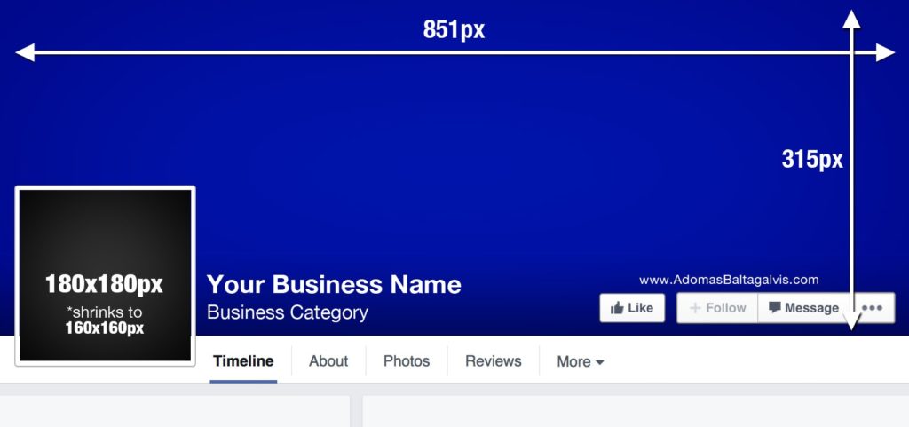 how to build a Facebook page for your business in 7 simple steps: eyestopper cover photo