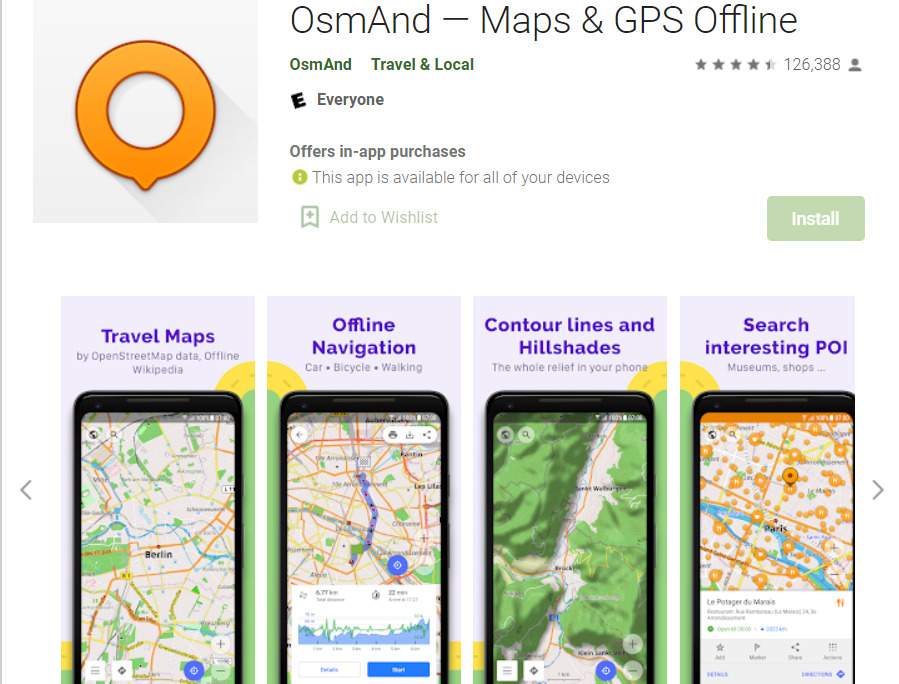 OsmAnd; 10 Best Maps and Navigation Apps in 2022 | Top GPS Apps For You
