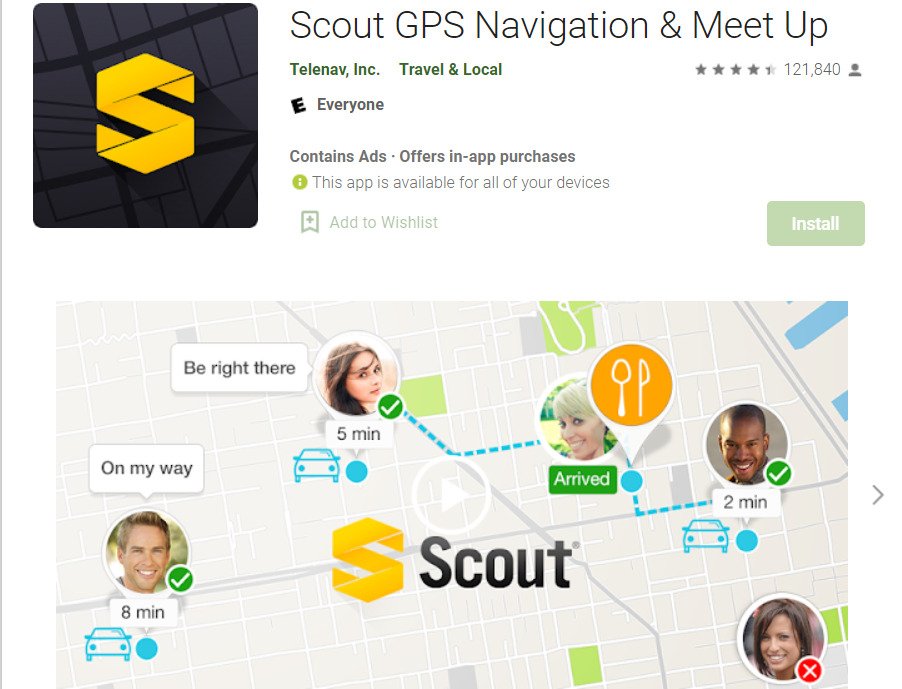 Scout GPS Navigation & Meet Up; 10 Best Maps and Navigation Apps in 2022 | Top GPS Apps For You