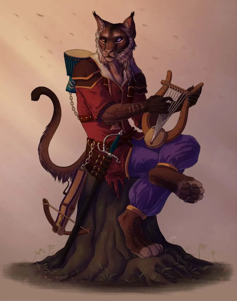 8. DnD Tabaxi And Trade Demeaning