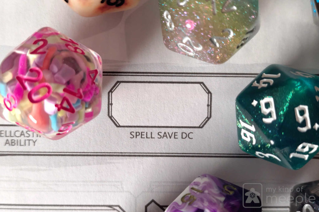 Spell Save DC (Difficulty Class) 5e? 